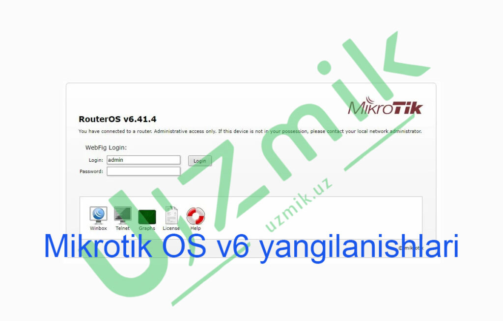 MikroTik RouterOS 6 Versiyalari Yangilanishlari